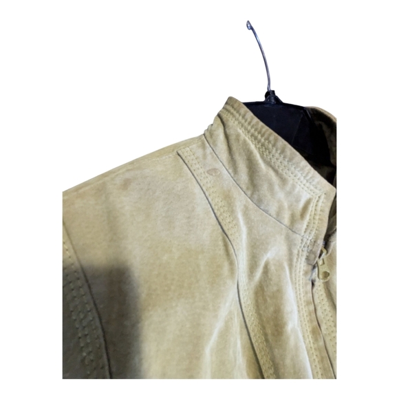 Blazer Jacket, Olive Green, Size 2X. Kasper Womens' Sportswear. - Picture 8 of 15